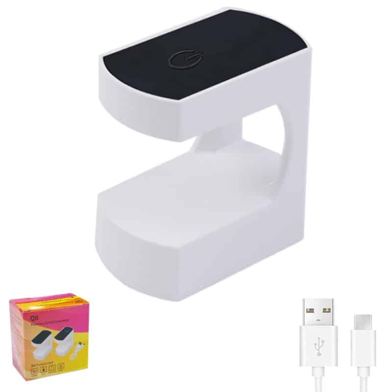 Επιτραπέζια Φορητή Λάμπα Πολυμερισμού 24W Q8 UV & LED