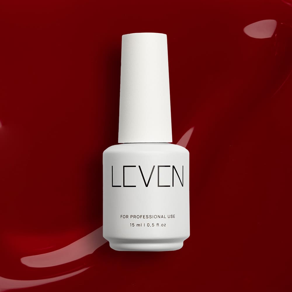 Leven | Ημιμόνιμο βερνίκι 15ml no. 033 Cherry