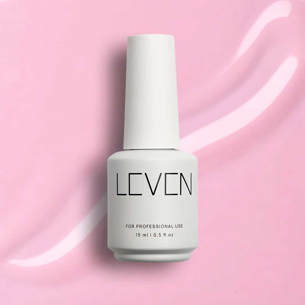 Leven | Ημιμόνιμο βερνίκι 15ml no. 165 Cotton Candy