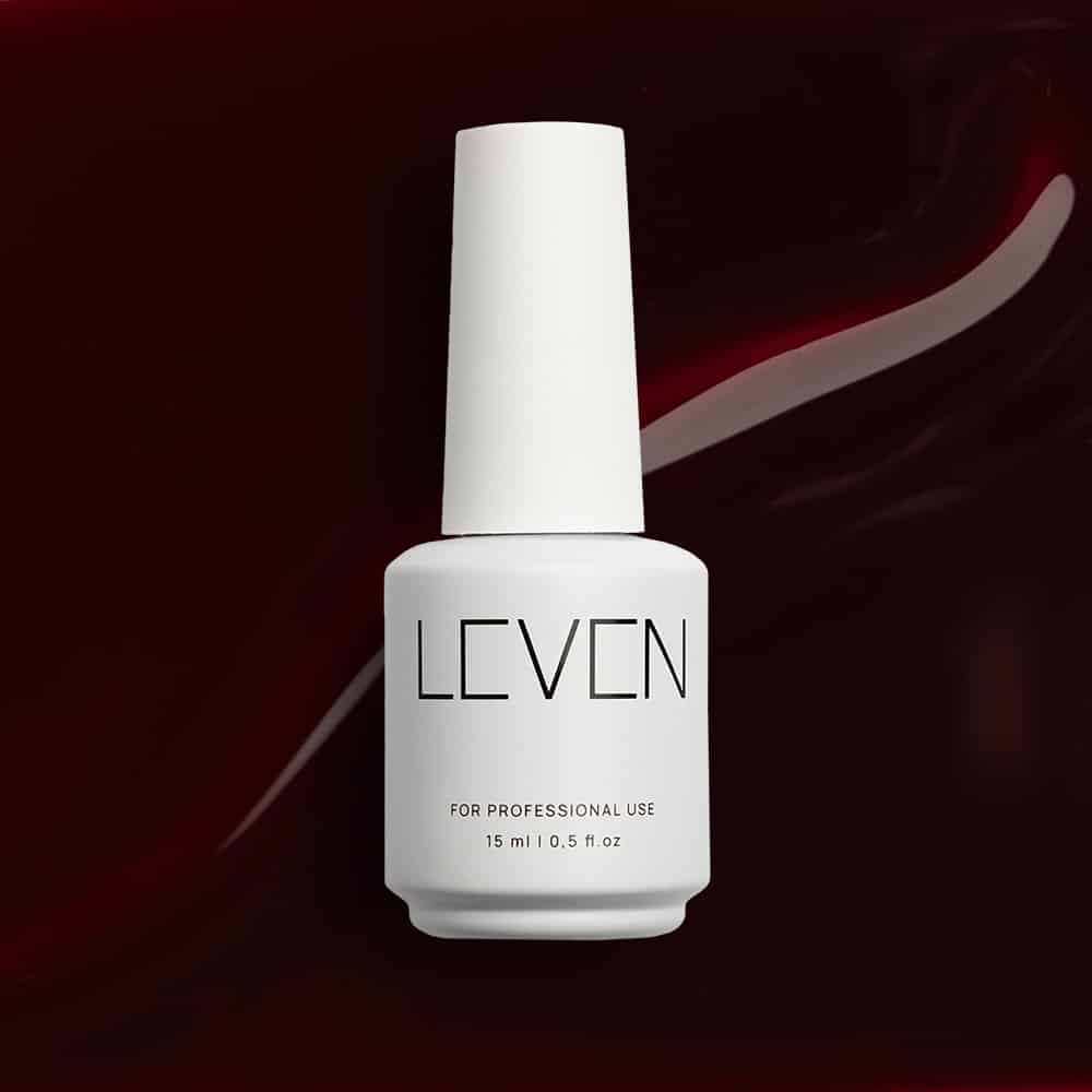 Leven | Ημιμόνιμο βερνίκι 15ml no. 253 Sangria