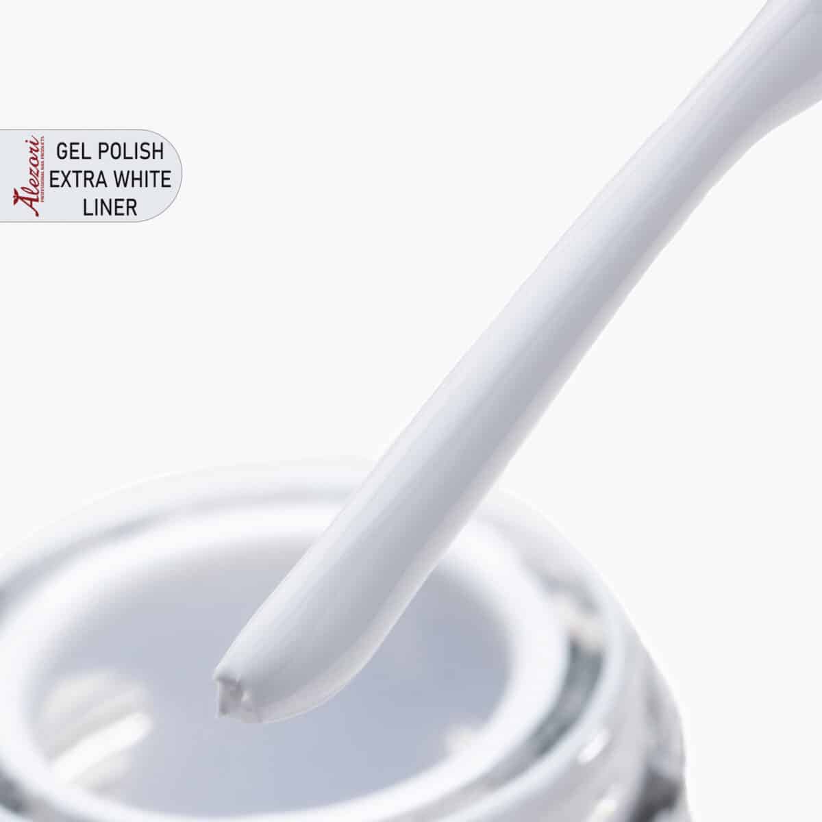GEL POLISH EXTRA WHITE LINER 15ml.