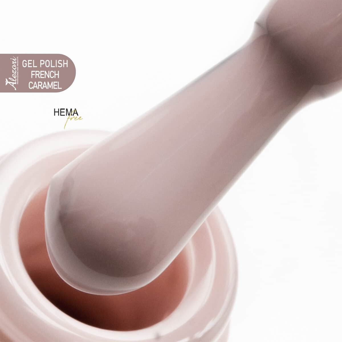 GEL POLISH FRENCH CARAMEL 15ml.