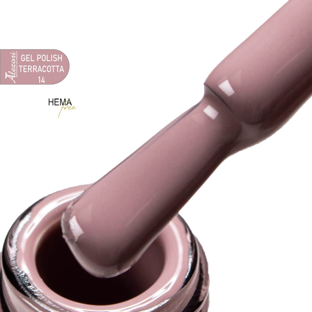GEL POLISH TERRACOTTA 14 - 15ml