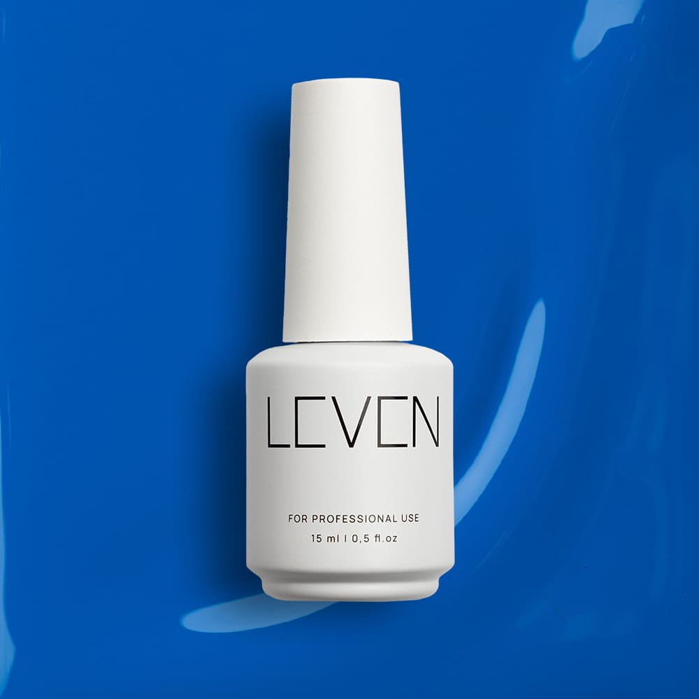 Leven | Ημιμόνιμο βερνίκι 15ml no. 057 Cobalt Blue