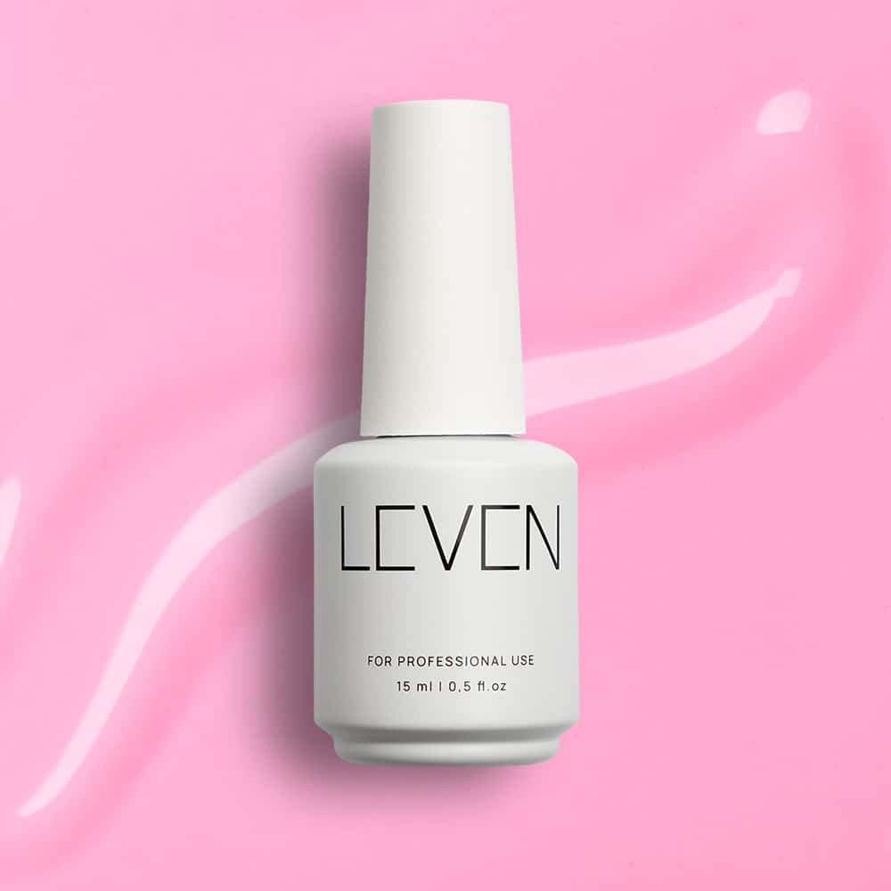 Leven | Ημιμόνιμο βερνίκι 15ml no. 145 Bubblegum
