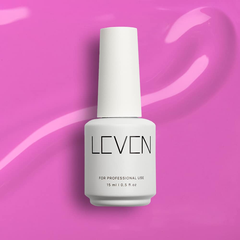 Leven | Ημιμόνιμο βερνίκι 15ml no. 174 Flirting