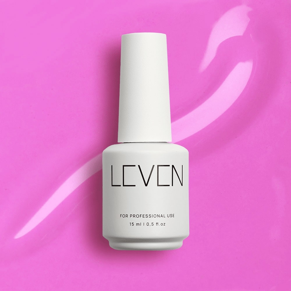 Leven | Ημιμόνιμο βερνίκι 15ml no. 344 Big babol