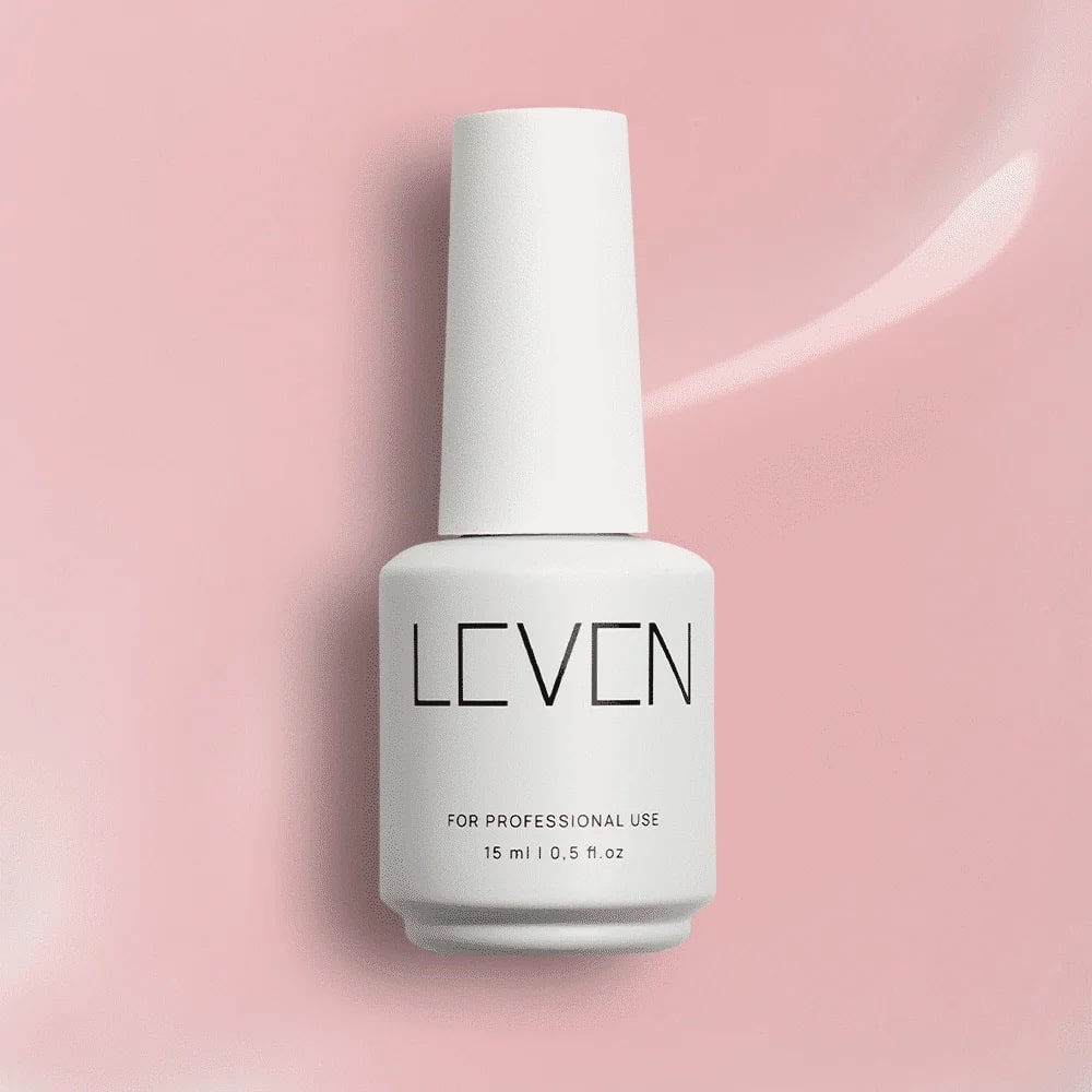 Leven | Ημιμόνιμο ημιδιάφανο βερνίκι 15ml no. S005 French Rose