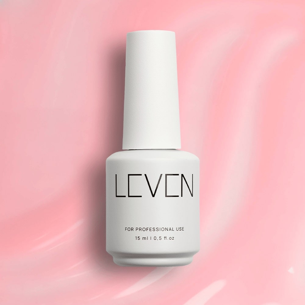 Leven | Ημιμόνιμο ημιδιάφανο βερνίκι 15ml no. S012 Modesty