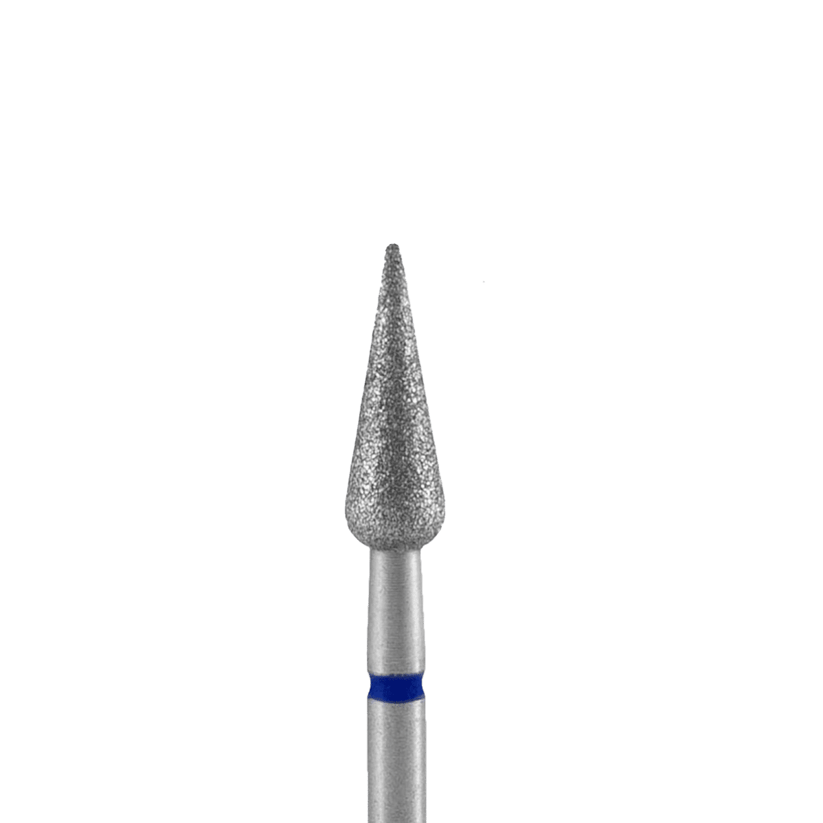 ALEZORI DIAMOND NAIL DRILL BIT POINTED PEAR BLUE EXPERT HEAD – 4MM / 12MM