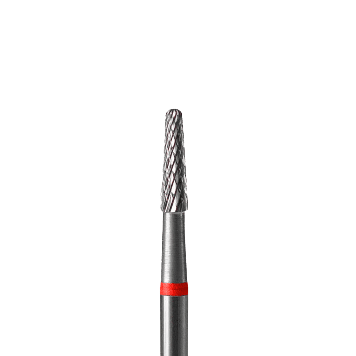 ALEZORI CARBIDE NAIL DRILL BIT CONE RED EXPERT HEAD – 2.3MM / 8MM