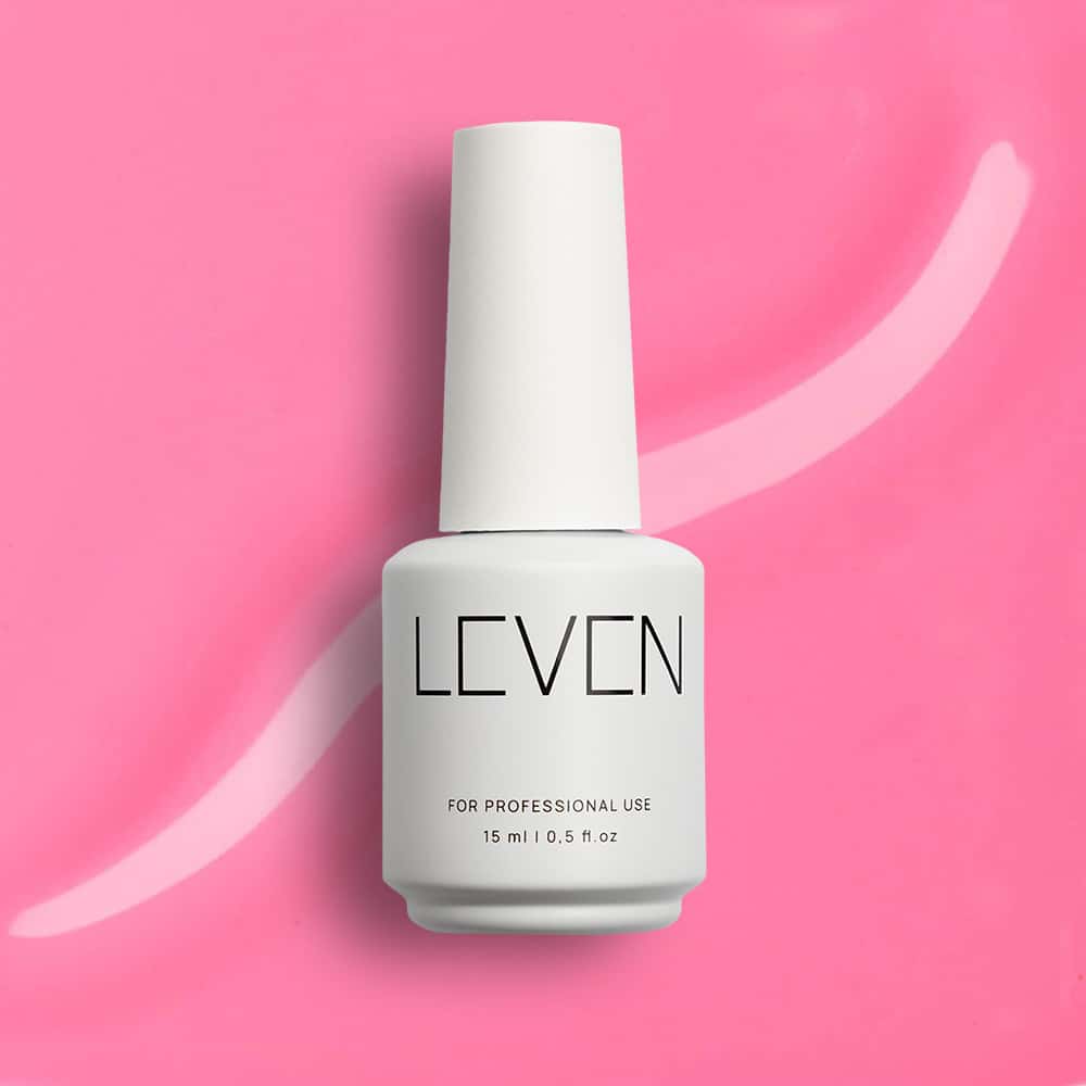 Leven | Ημιμόνιμο βερνίκι 15ml no. 143 Flamingo