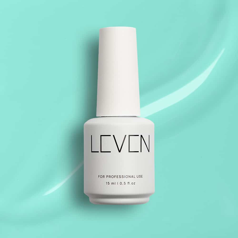 Leven | Ημιμόνιμο βερνίκι 15ml no. 212 Aqua Marine