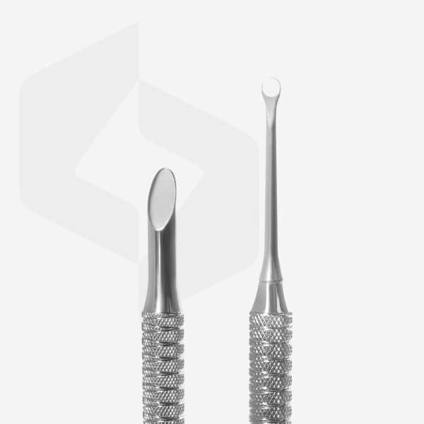 PROFESSIONAL CUTICLE PUSHER 51/2 (Slanted Pusher And Loop Pusher) | AE-51/2