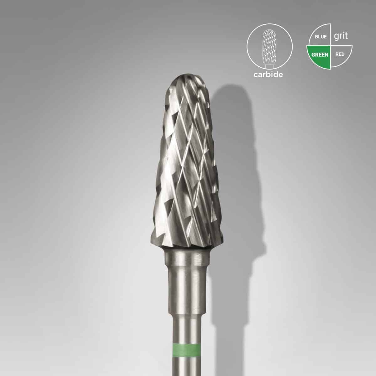 CARBIDE NAIL DRILL BIT FRUSTUM GREEN EXPERT HEAD