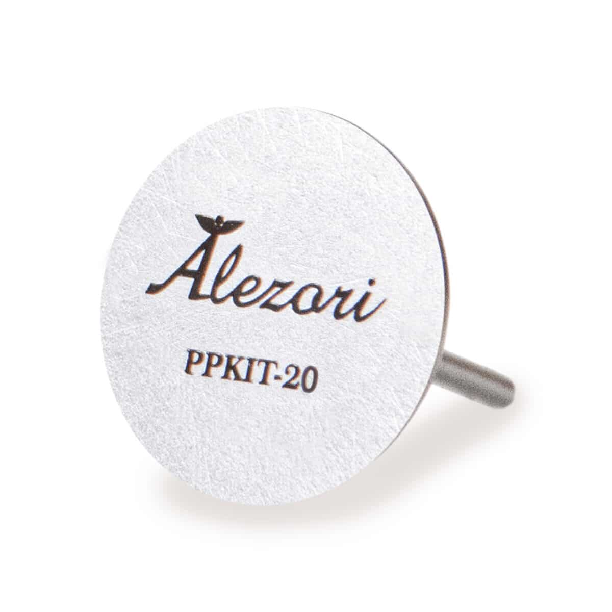 ALEZORI PODODISC 20MM AND SET OF DISPOSABLE FILE 180 GRIT 4 PCS & BUFFER 1PCS