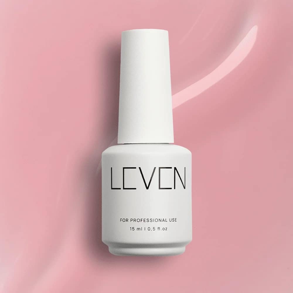 Leven | Ημιμόνιμο ημιδιάφανο βερνίκι 15ml  no. S008 Rose Beige