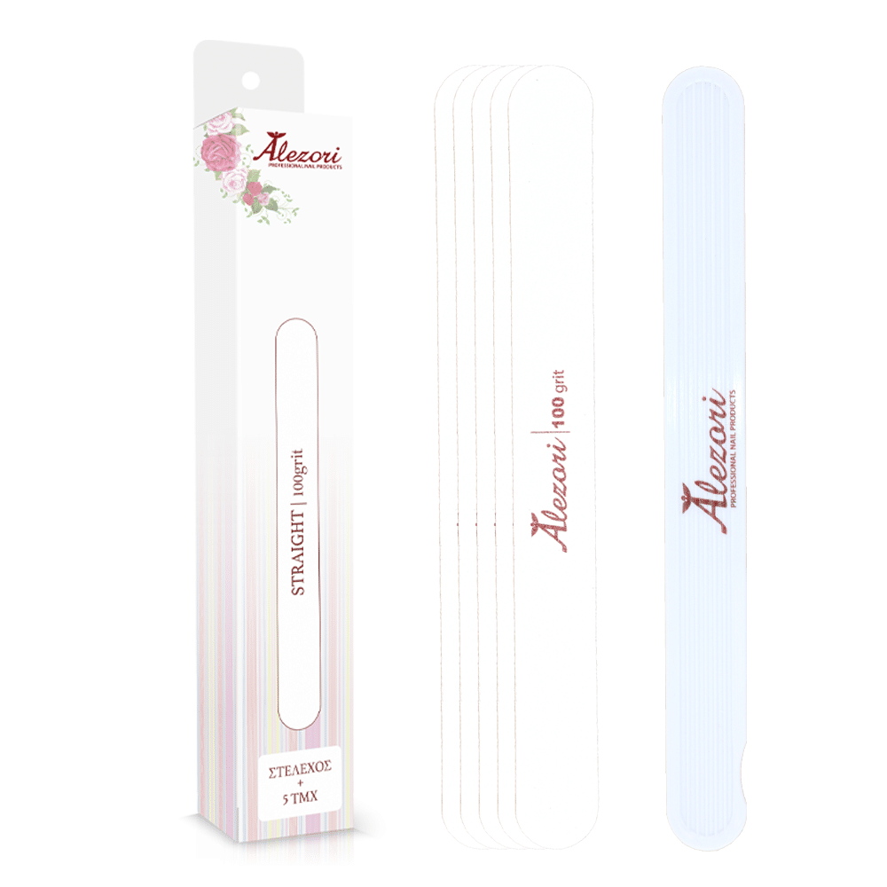 ALEZORI - STRAIGHT ΣΤΕΛΕΧΟΣ & 5 pcs ΑΝΤΑΛΛΑΚΤΙΚΑ 100 GRIT