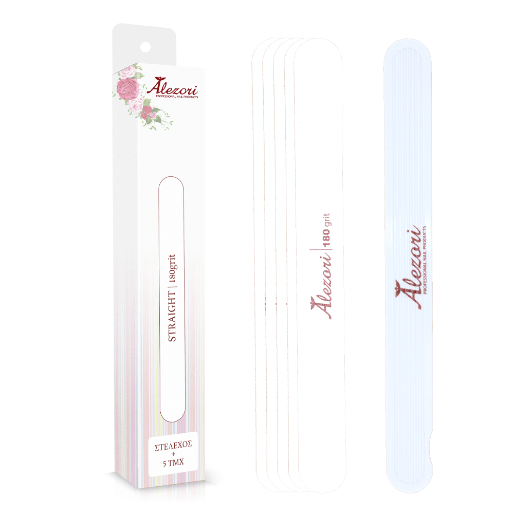 ALEZORI - STRAIGHT ΣΤΕΛΕΧΟΣ & 5 pcs ΑΝΤΑΛΛΑΚΤΙΚΑ 180 GRIT