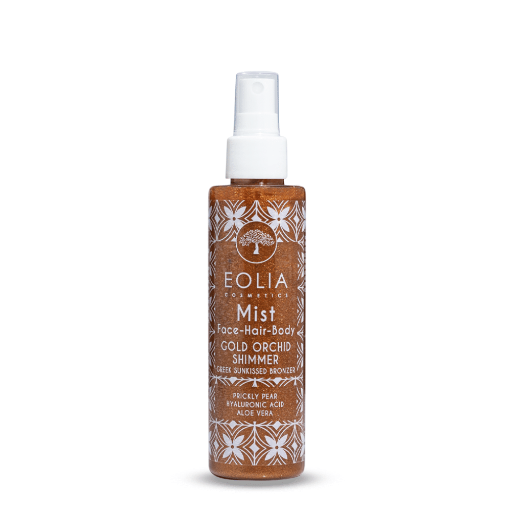 Body Mist SHIMMERING GREEN SUN KISSED BRONZER GOLD ORCHID 100ml