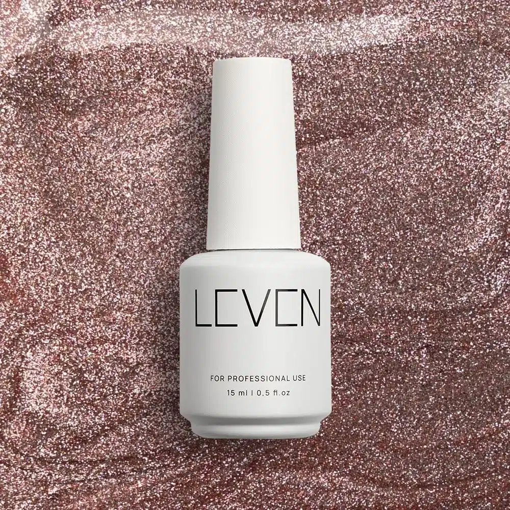 Leven | Ημιμόνιμο βερνίκι 15ml no. 327 Metallic rose